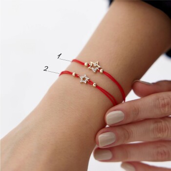 İpli Yıldız Bileklik - Koçak