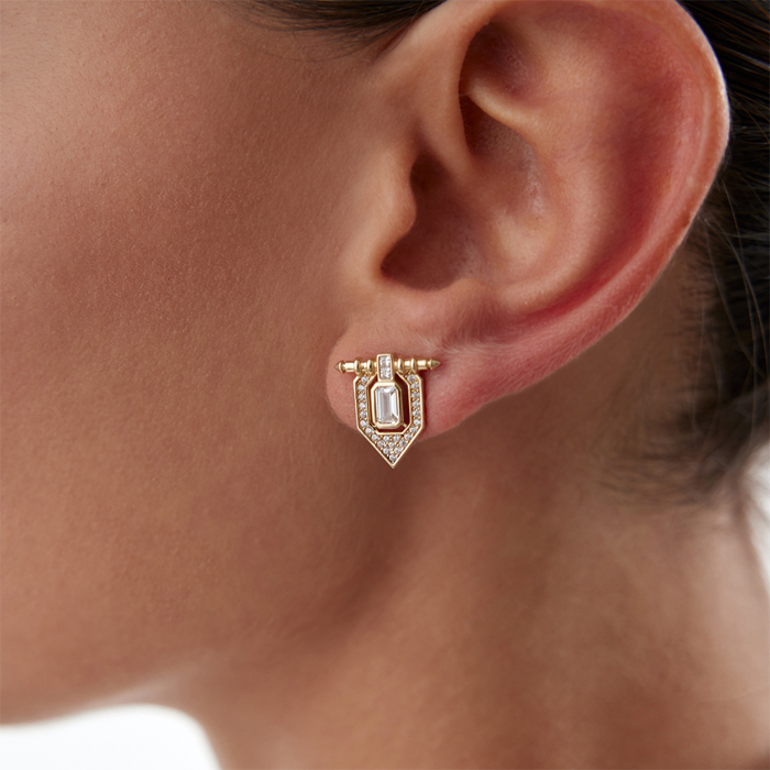 İron Vidalı Küpe - Rayna (1)