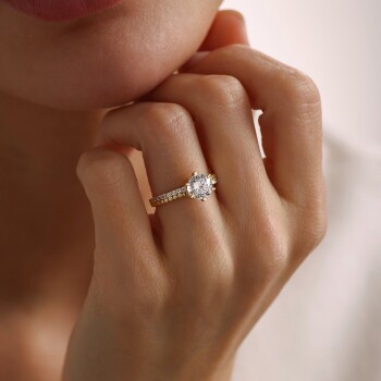 Işıltı Tektaş Yüzük - 2