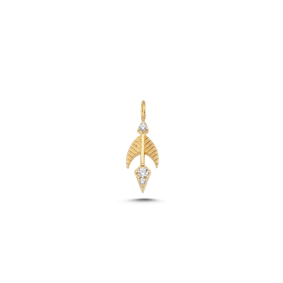 Işıltılı Ok Ucu Charm - 1