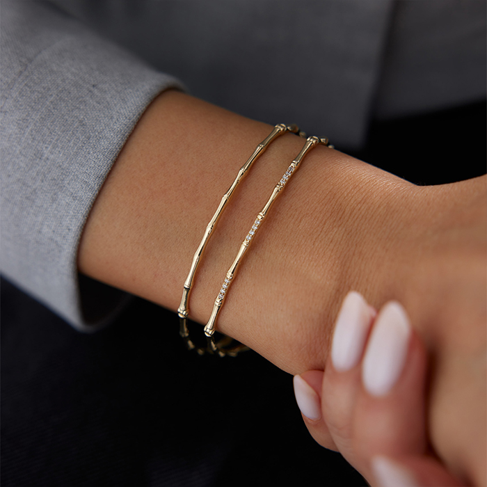 İskelet Taşlı Kemik Kelepçe - Cemart (1)