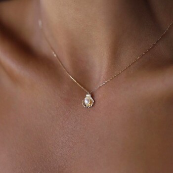 İstiridye Kolye - Alen