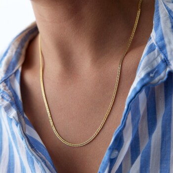 İtalyan Sık Gurmet Zincir - Mg Gold
