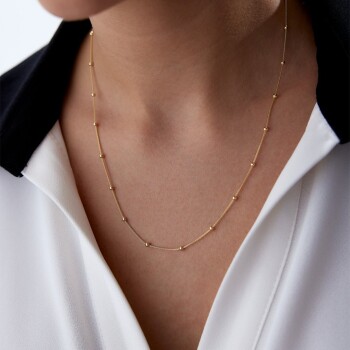 İtalyan Sıralı Ball Zincir - Taç (1)