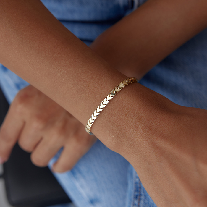 İtalyan Yassı Sense Bileklik - Reha