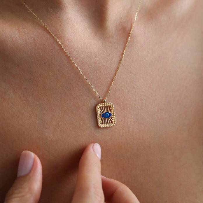 Izgara Eye Kolye - 1