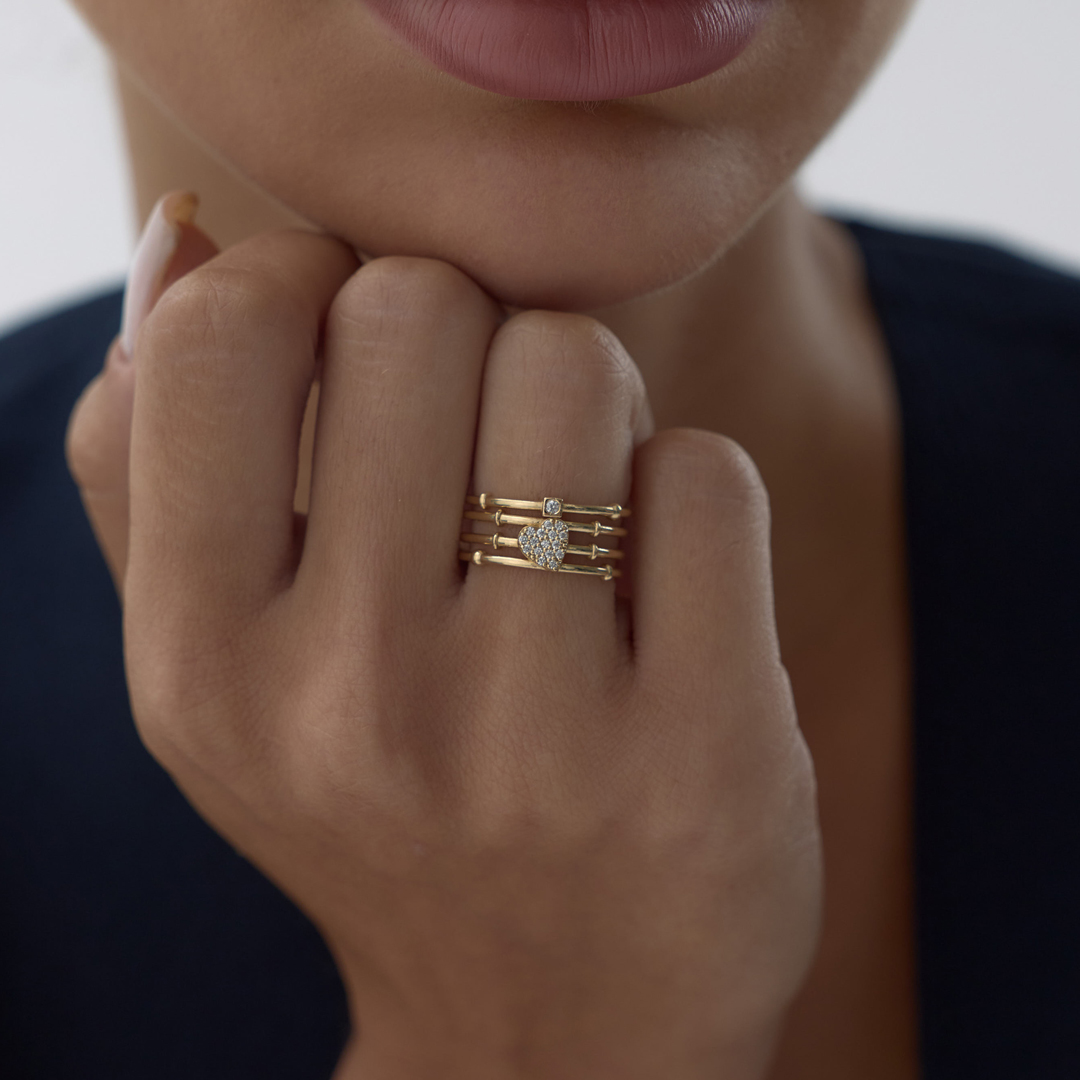 Izgara Kalp Yüzük - 2