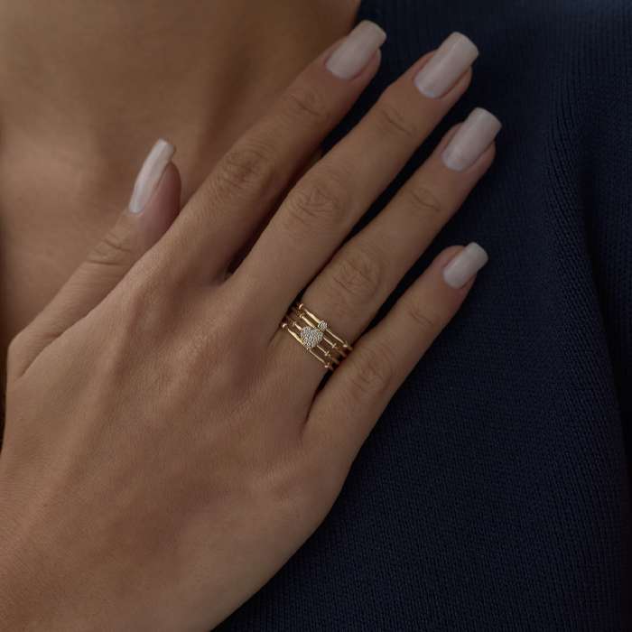 Izgara Kalp Yüzük - 3