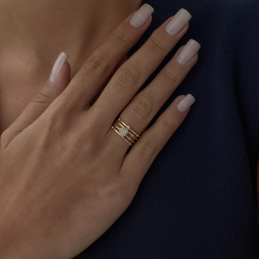 Izgara Kalp Yüzük - 3