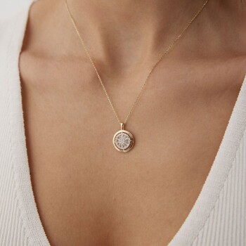 Kafes Baget Kolye - Rayna