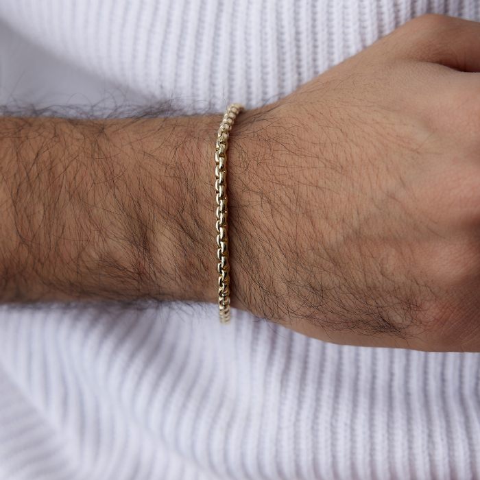 Kafes Erkek Bileklik - Milan (1)