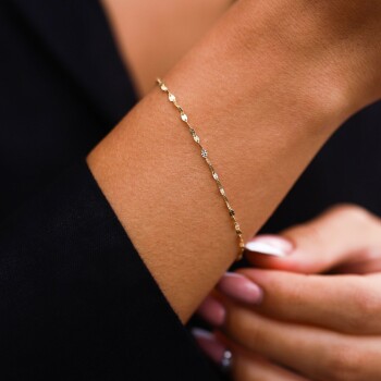 Kalemli Boomerang Bileklik - Taç