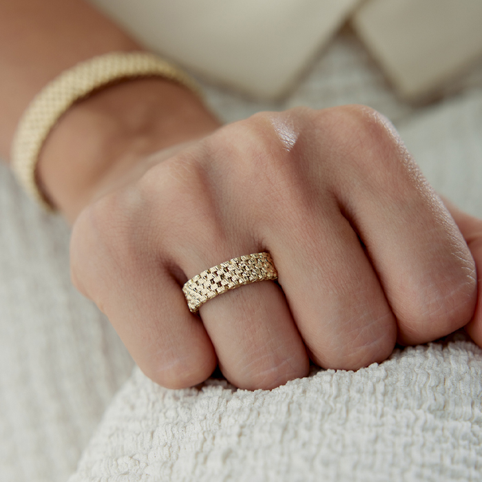 Kalemli Kordon Yüzük - Tuana (1)