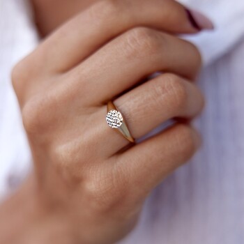 Kalemli Şovalye Yüzük - Nüans