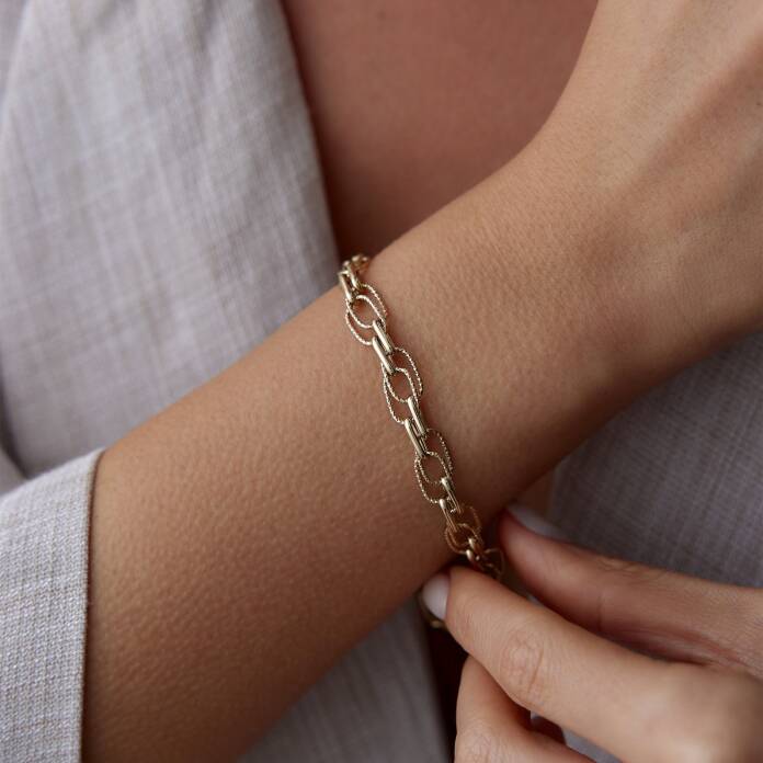 Kalemli ve Parlak Ataç Bileklik - 1