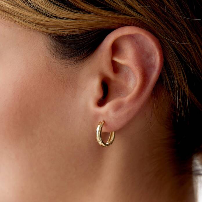 Kalın Ajda Küpe - 1