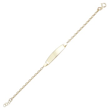 Kalın Forse Zincir Çocuk Künyesi - Melike