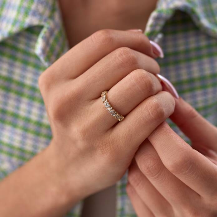 Kalp Çizgi Tamtur Yüzük - 1