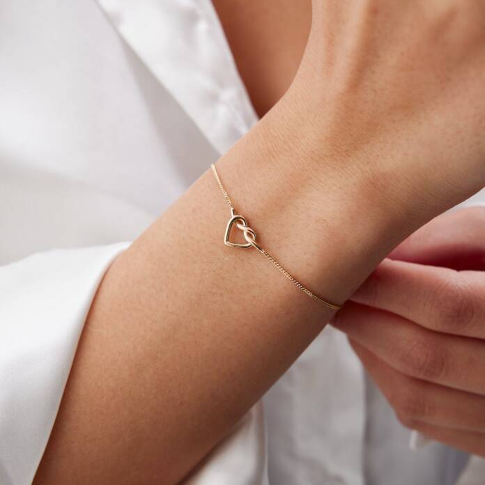 Kalp Düğüm Bileklik - 1