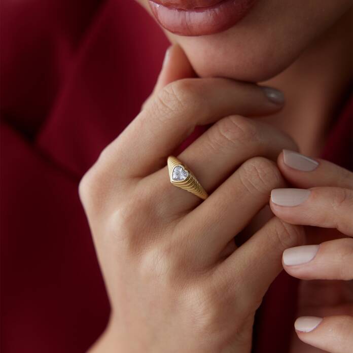 Kalp Katman Yüzük - 2