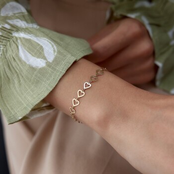 Kalp Seli Bileklik - Ador (1)