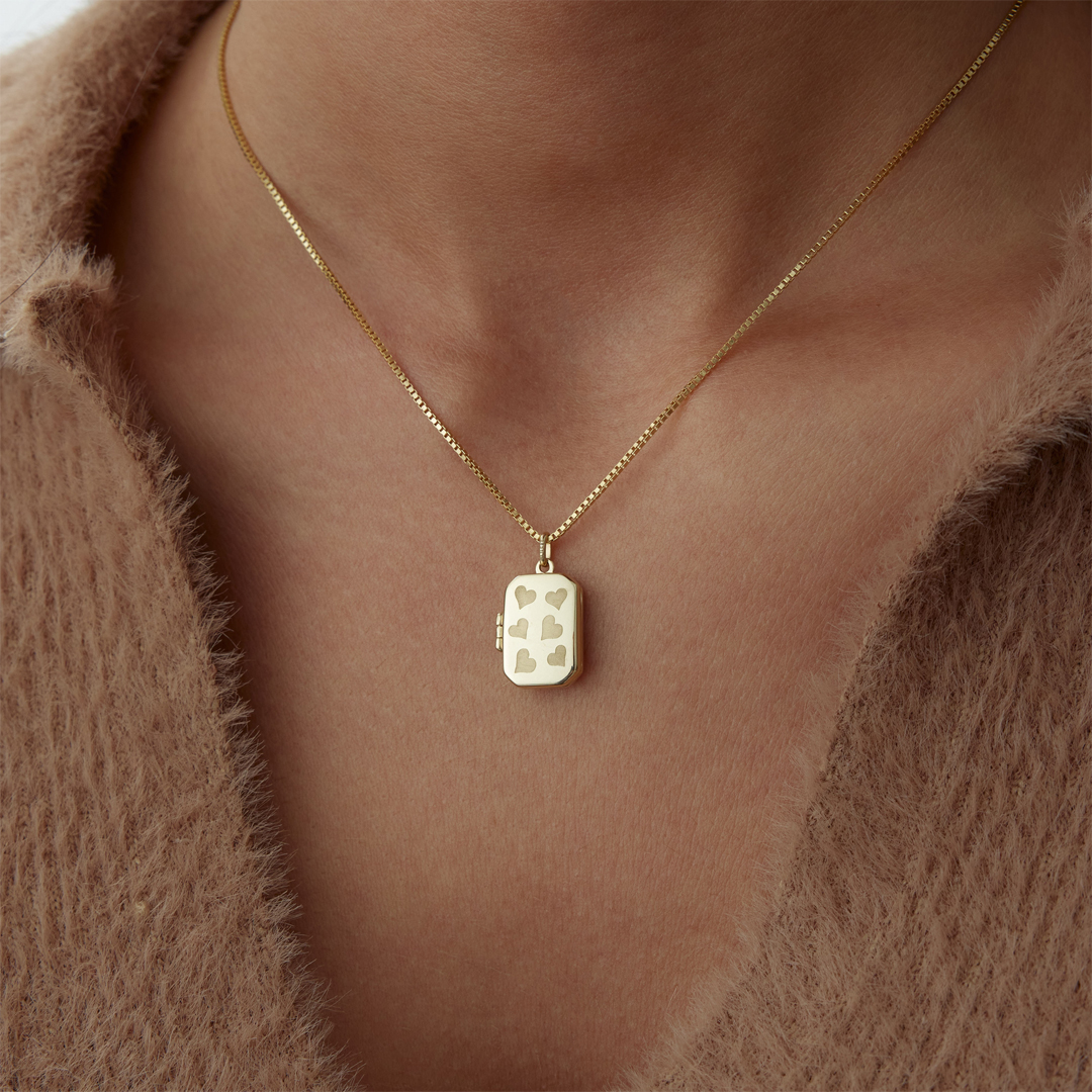 Kalpli Kapaklı Kolye - Koçak