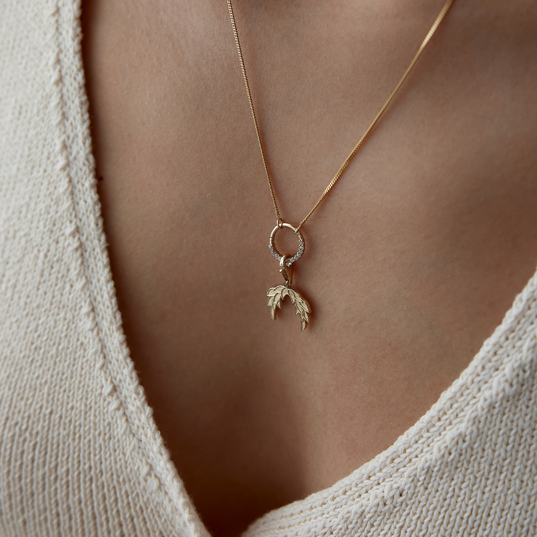 Kanat Charm Kolye - 3