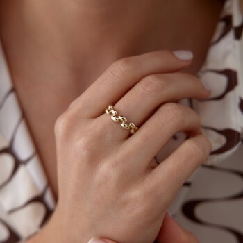 Kapsül Yüzük - Rayna