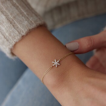 Kar Tanesi Bileklik - Rayna