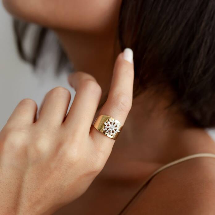 Kar Tanesi Şovalye Yüzük - 1