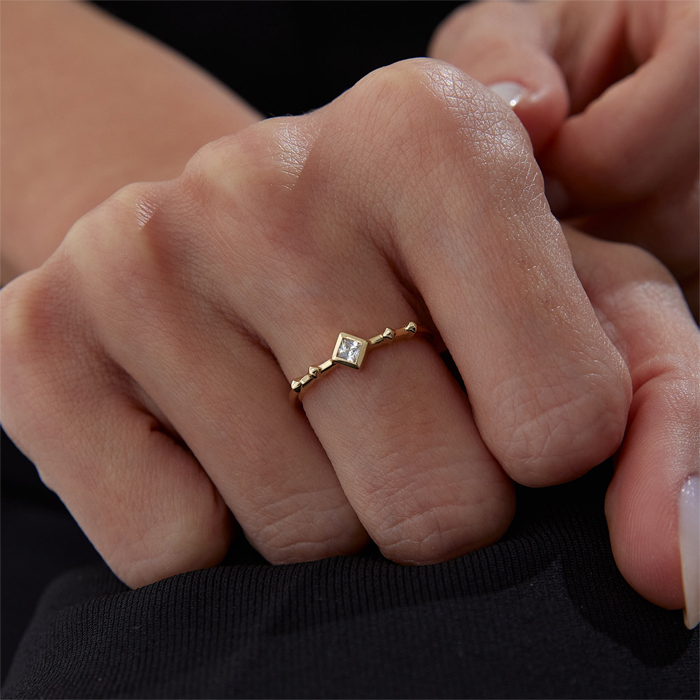 Karo Double Point Yüzük - Rayna (1)