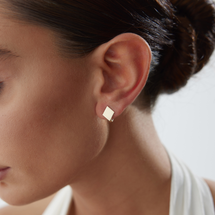 Karo Plaka Küpe - Alen