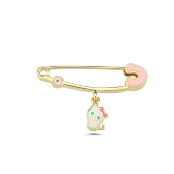 Kedi Bebek İğnesi - Melike