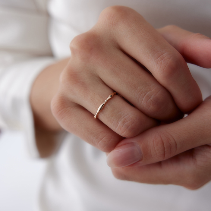 Kemik Çift Alyans - Tülay Alyans (1)