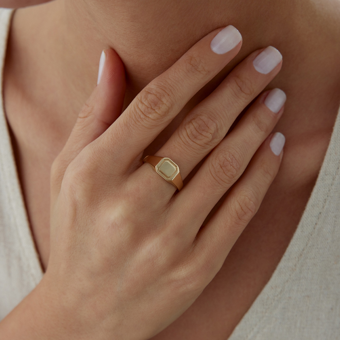 Kesik Köşeli Sekizgen Yüzük - Gökhan Bera (1)