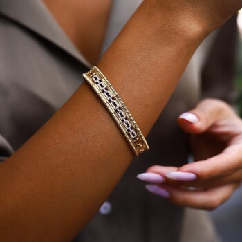 Kilit Hasır Bileklik - Alen