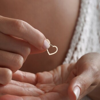 Kilit Kalp Küpe - 2