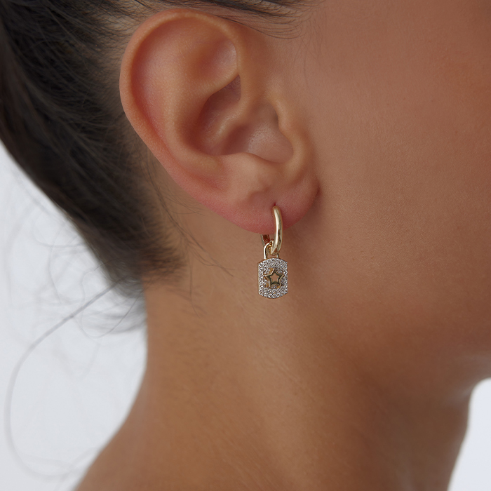 Kilit Yıldız Küpe - Arax (1)