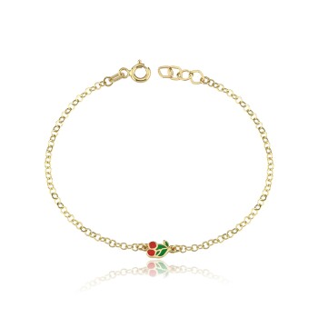 Kiraz Çocuk Bilekliği - Melike