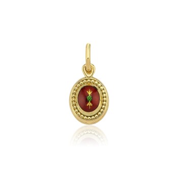 Kırmızı Payon Kolye - 3