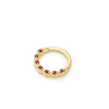 Kırmızı Peri Helix Piercing - Alen