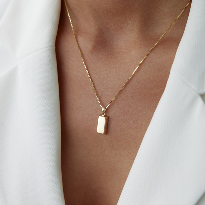 Kişiye Özel Külçe Kolye - Koçak (1)