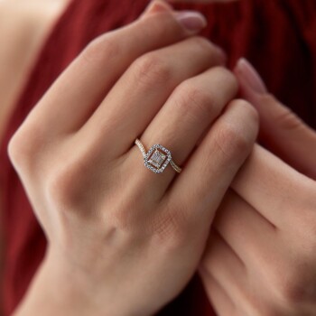 Kıvrımlı Baget Yüzük - Ali Altınbas