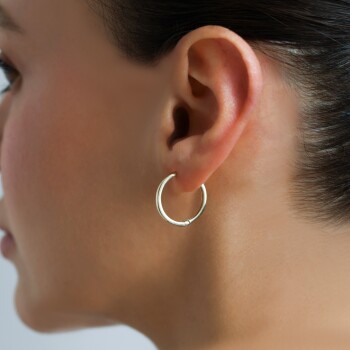 Klasik Large Bombe J Küpe - Tuana