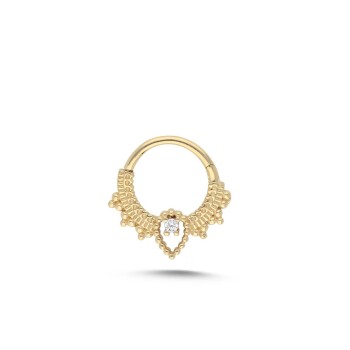 Kleopoint Taşlı Helix Piercing - Alen