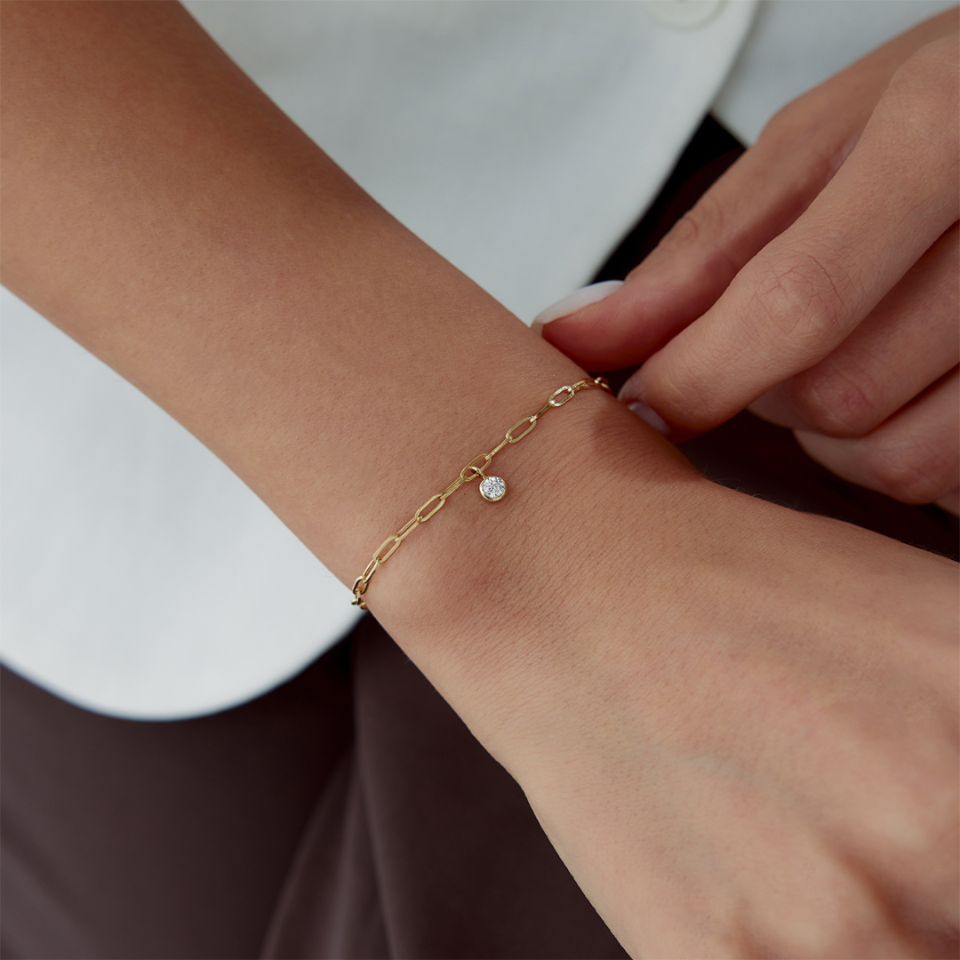 Koç Burcu White Topaz Ataç Bileklik - 2