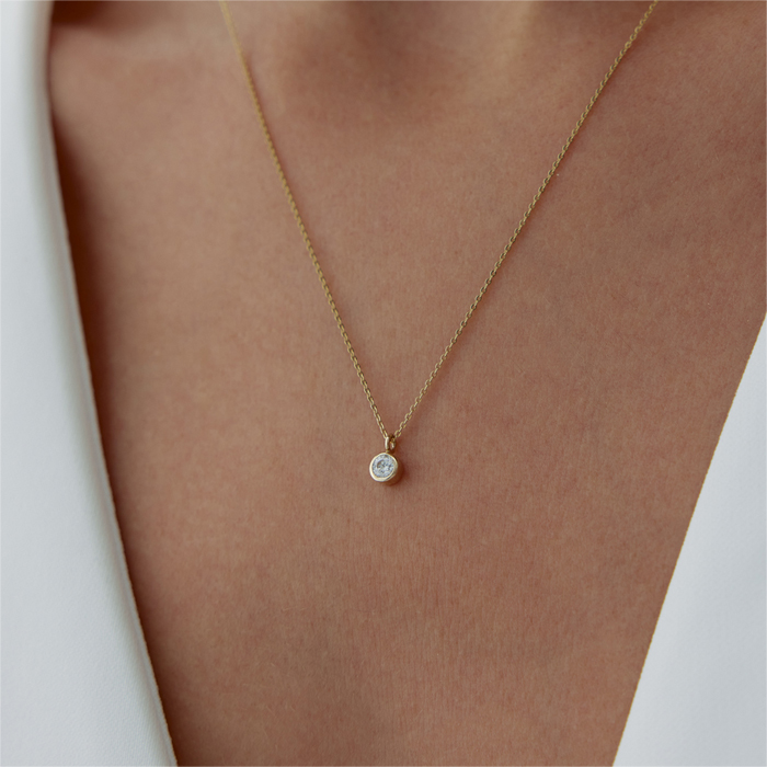 Koç Burcu White Topaz Kolye - Simoro (1)