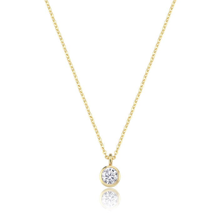 Koç Burcu White Topaz Kolye - 3