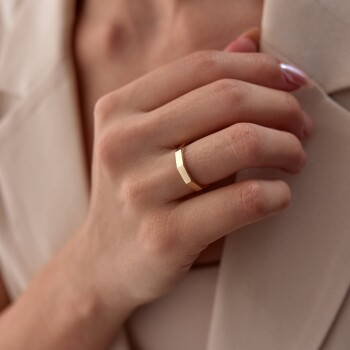 Köşegen Küt Yüzük - Rayna