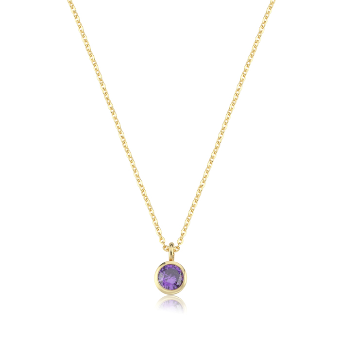 Kova Burcu Amethyst Kolye - 3